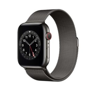 Apple Watch Series 6 44mm Milanes Silver - ساعت اپل سری ۶ ۴۴ میلیمتر